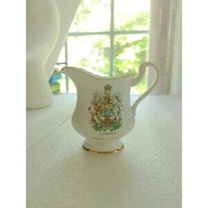 CHINA CREAMER CANADA'S CENTENNIAL 1867-1967 GOLD